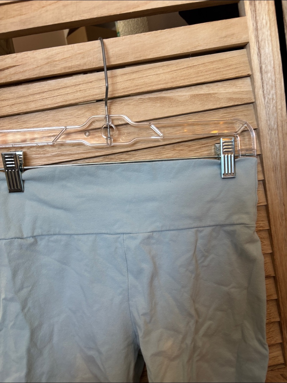 Full Tilt High-Waist Light Blue Junior Bike Shorts Small - Picture 2 of 3